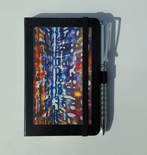 A6 Designer notebook & pen