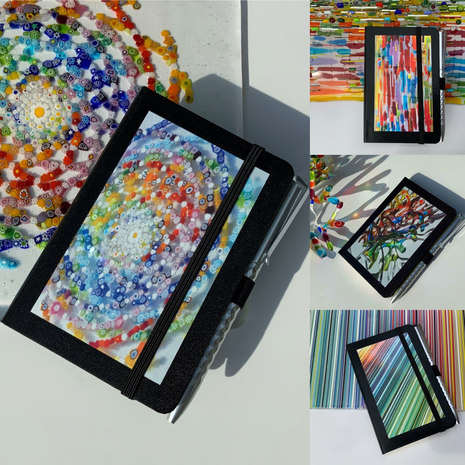 A6 Designer notebook & pen