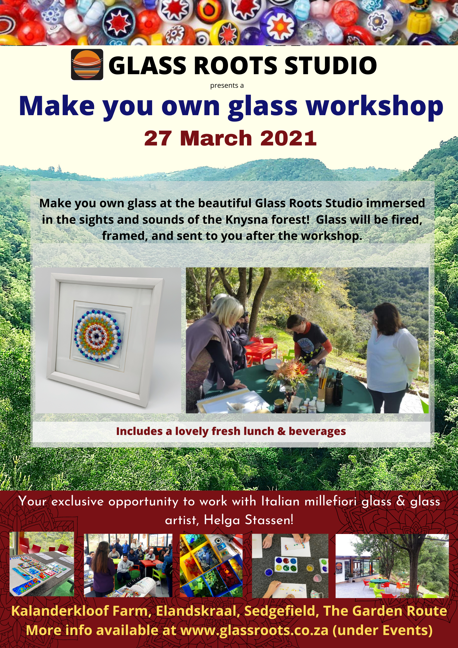 Make your own Glass Workshop - min 4 pppl